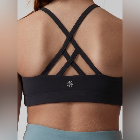 Athleta Girl Got Your Back 2.0 Sports Bra Black XL - Picture 1 of 9